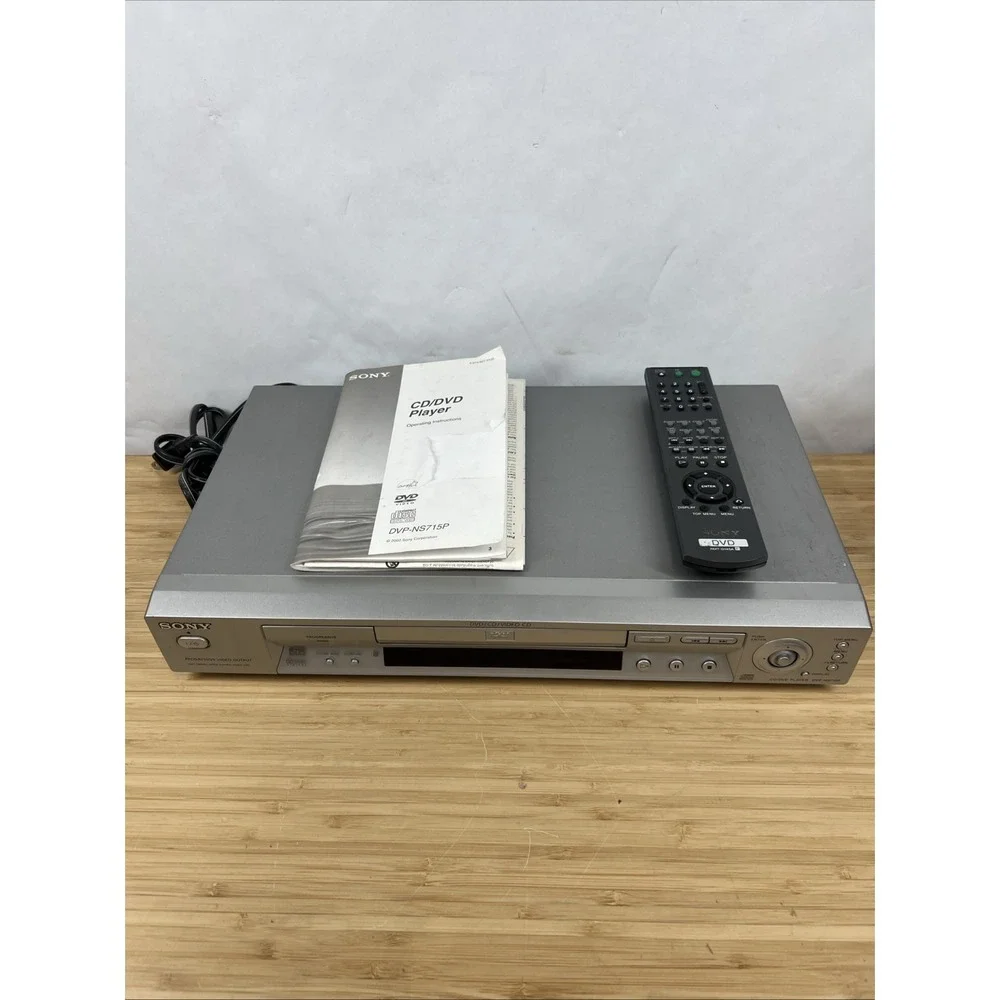 Sony DVP-NS715P‎ DVD/CD Player Progressive Scan – Tested Works